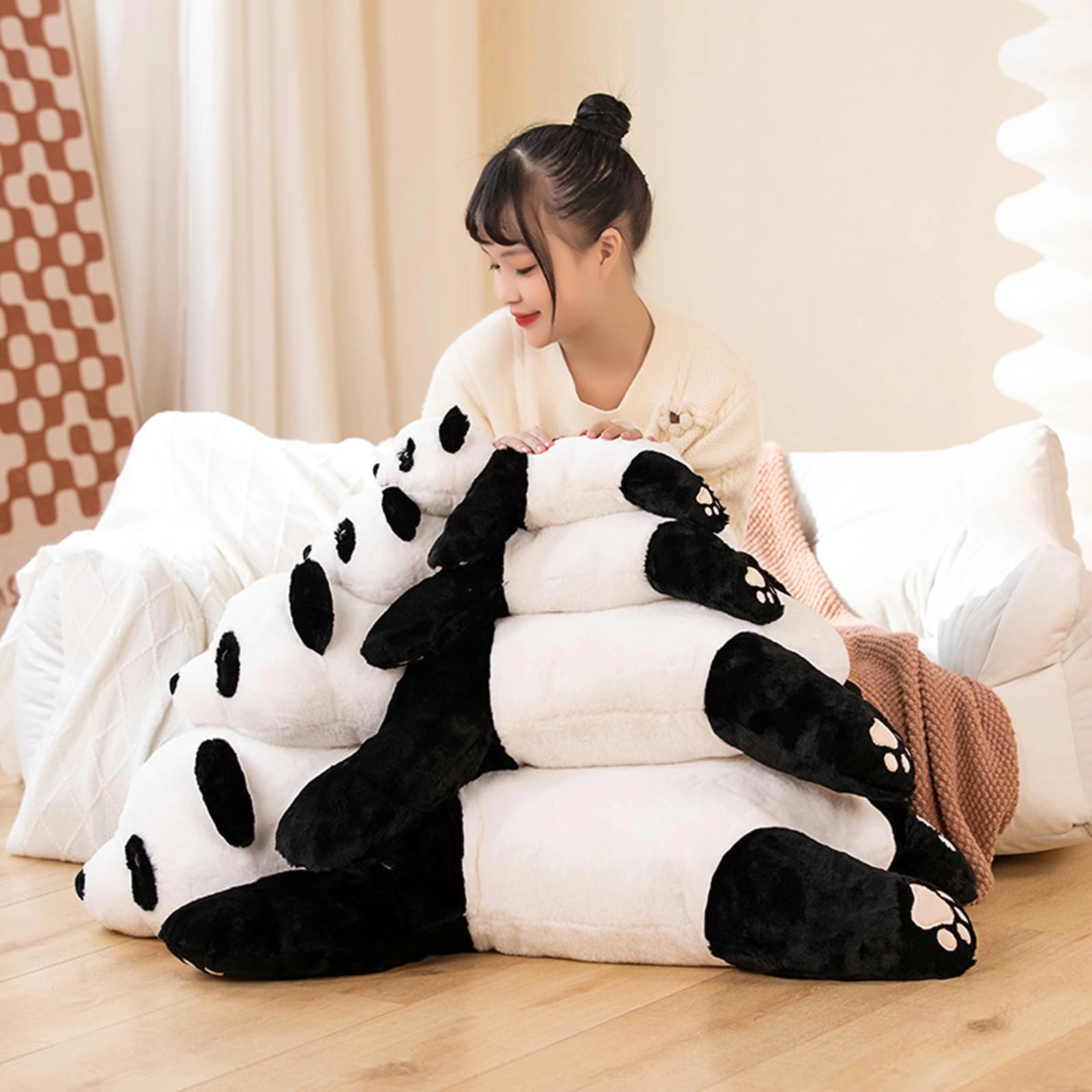 Panda 53 cm Weighted Plush