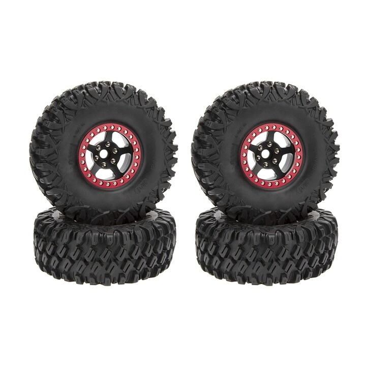 DKKY DKKY Racing 4PCS 19 Aluminum Alloy Wheels Rubber Tires Kit - 110