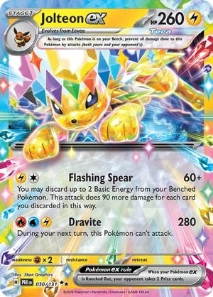 Pokémon Jolteon 030/131 - Prismatic Evolutions