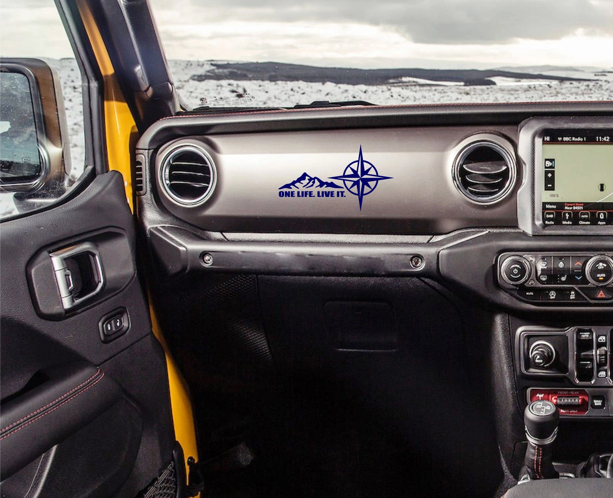 Car Dashboard Stickers