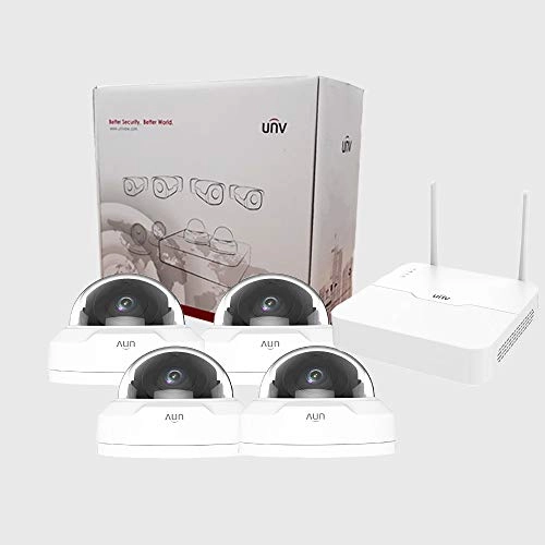 WiFi NVR - 4 channels + Dome IP Network Camera - 1080p