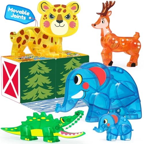 Magnetic Game Zoo Animal - 36 months - 12 years 5 pieces