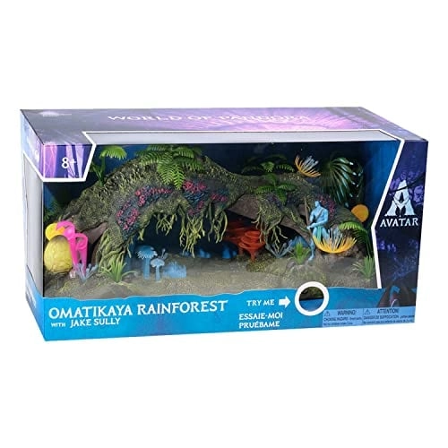 Jake Sully - Avatar - World Of Pandora Omatikaya Forest Deluxe Movie Figure Set - 8+ (787926164084)