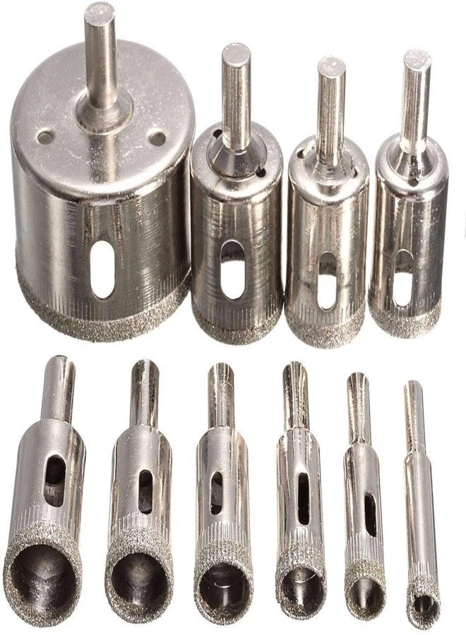 UPTODATETOOLS Hole Saw Drill Bit Set - 8mm-50mm Tiles Marble Granite Stone Ceramic