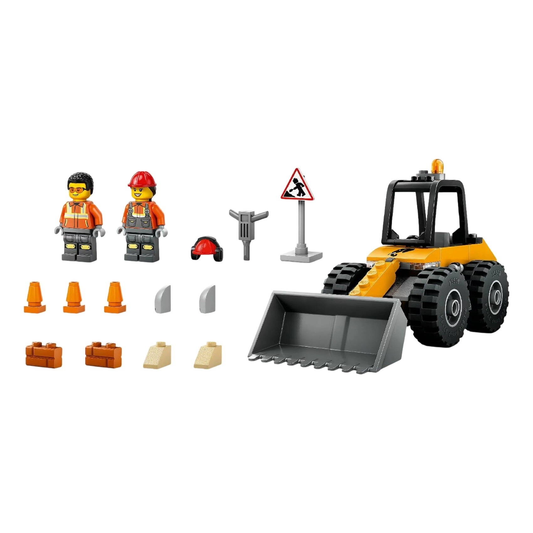 City Yellow Construction Wheel Loader (60450)