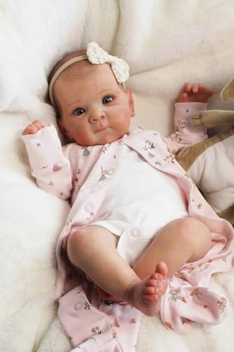 Angelbaby Bettie Reborn Baby Doll - 18 Inch Full Silicone Vinyl Ages 3+