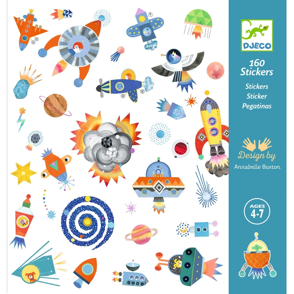 Interstellar Sticker Book 160 pcs