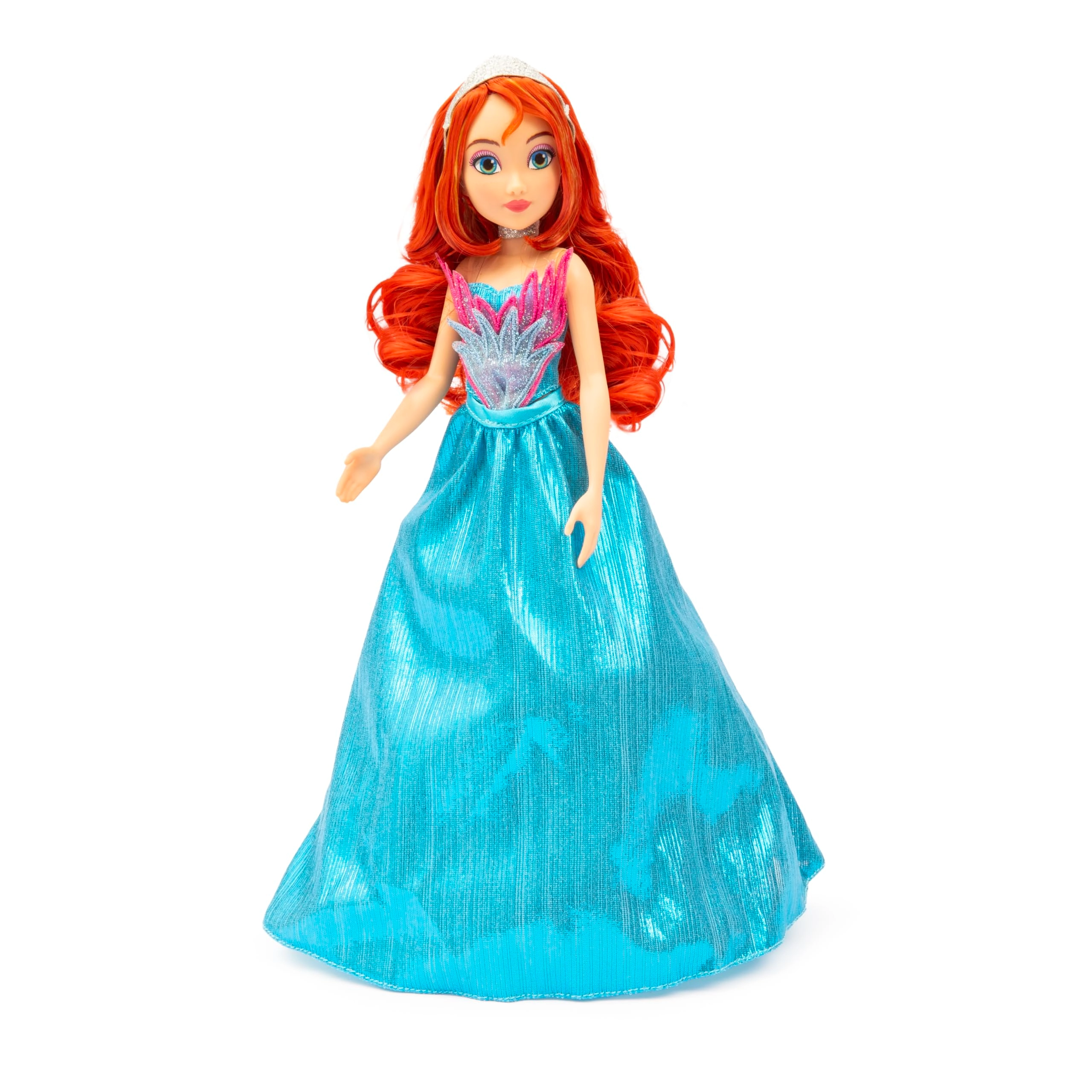 Bloom Doll - 12 inches Articulated Sparkling Blue Gown Ages 4+