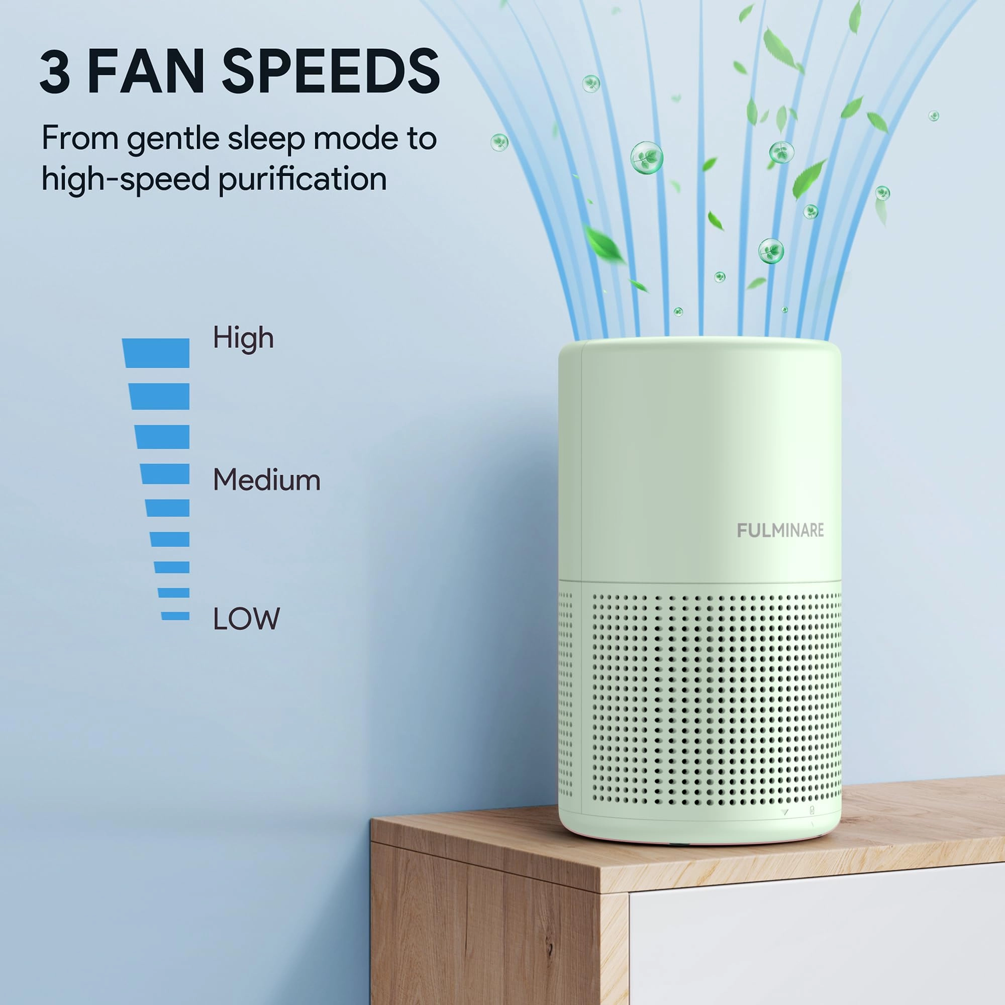 PU-P05 - H13 HEPA 3 Speeds 24dB