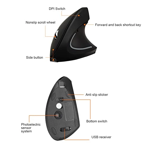 Ergonomic Vertical Mouse - USB