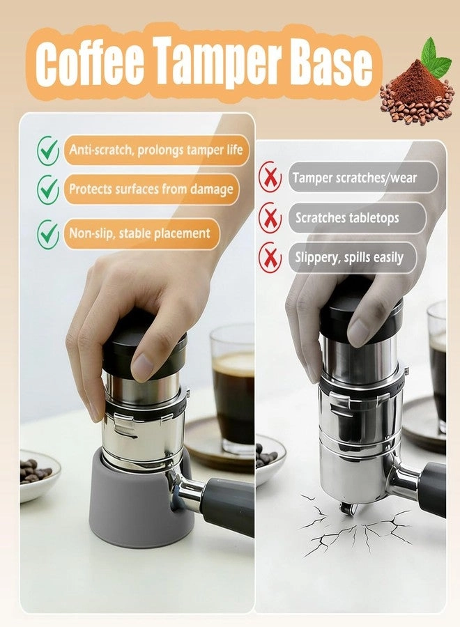 Portafilter Holder & Tamping Station