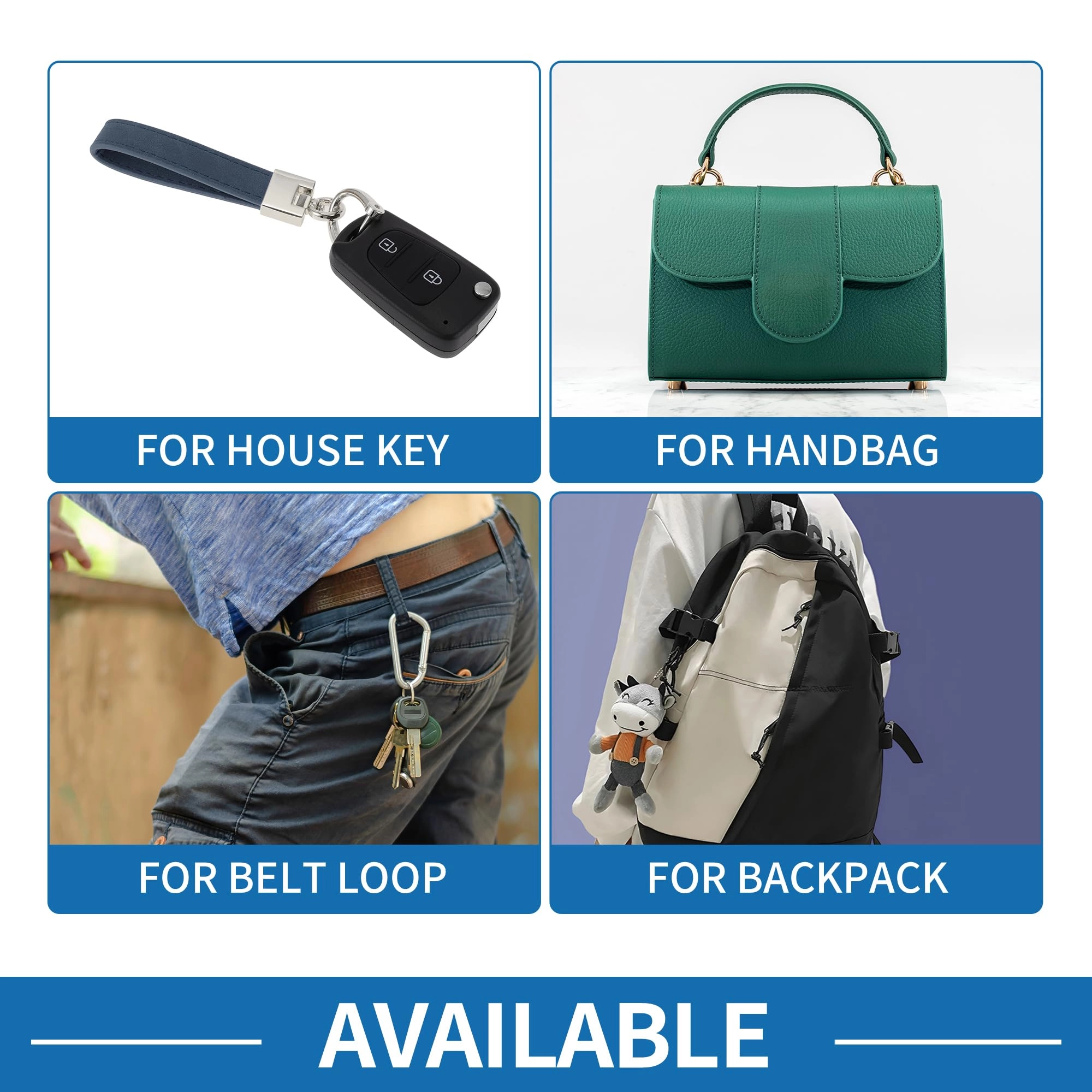 Car Keychain - Deep Blue Universal