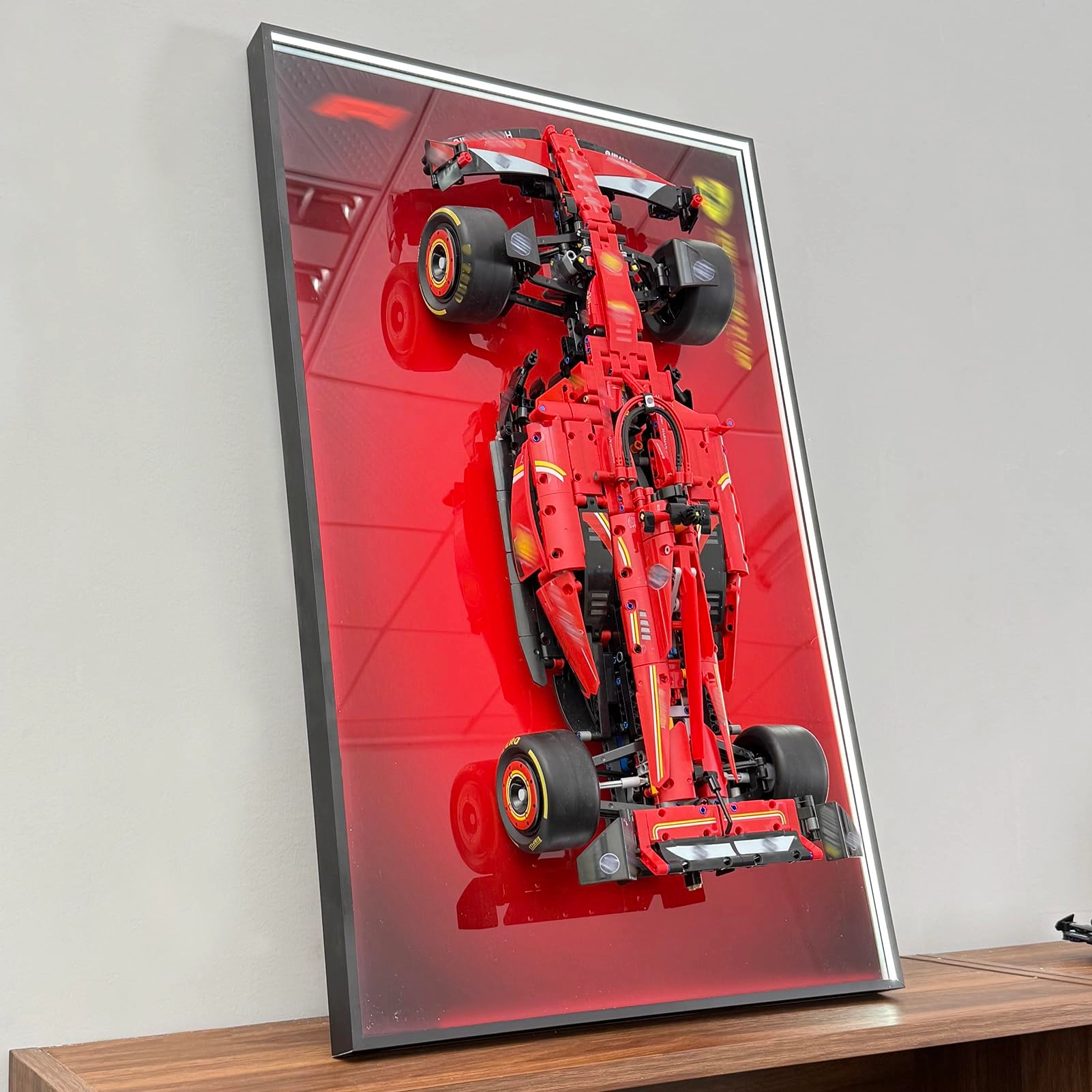 NOVDA Ferrari Display Wall Board (42207) - Ferrari FS-24 F1