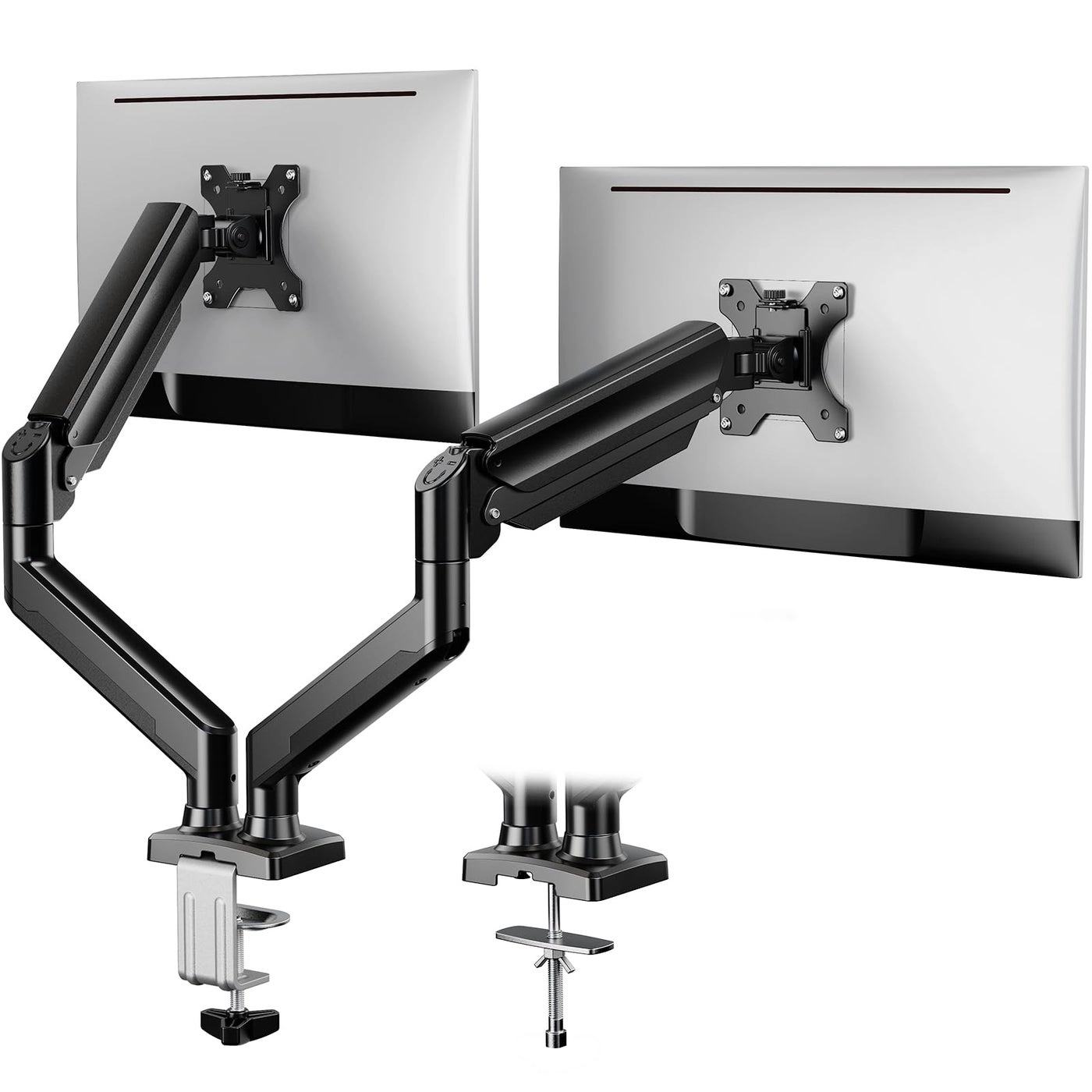 Dual Screen PC Mount - 13-32 Inch