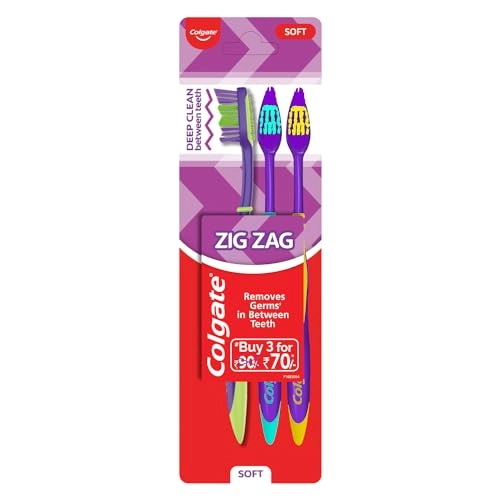 ZigZag Toothbrush - Soft 3-Piece Pack