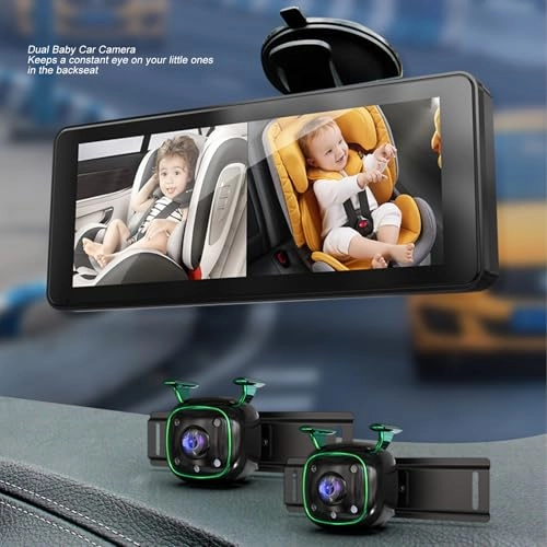 Dual Baby Car Camera - 720P 1080P