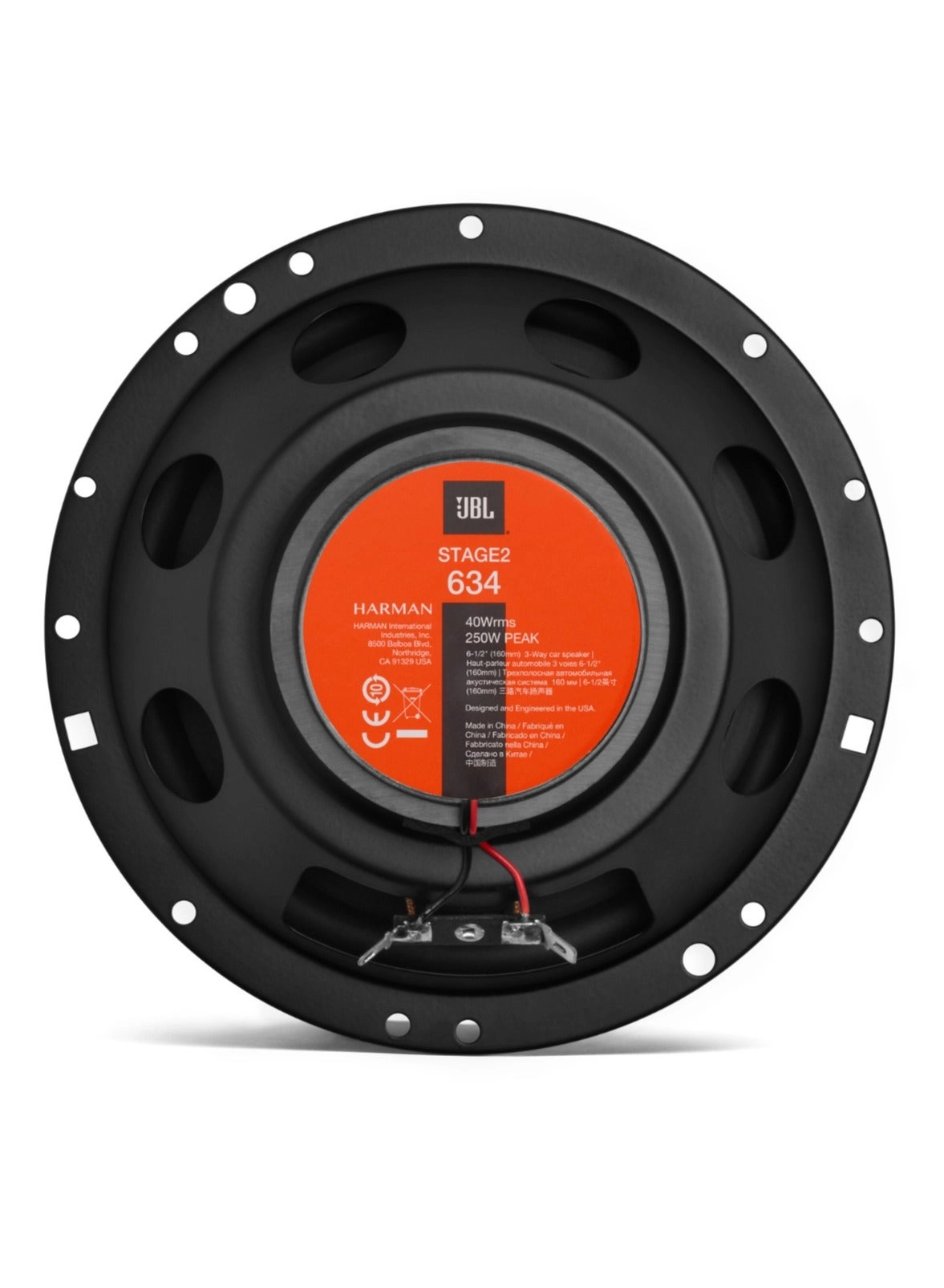 Stage2 634 - 6.5" 3-Way Coaxial