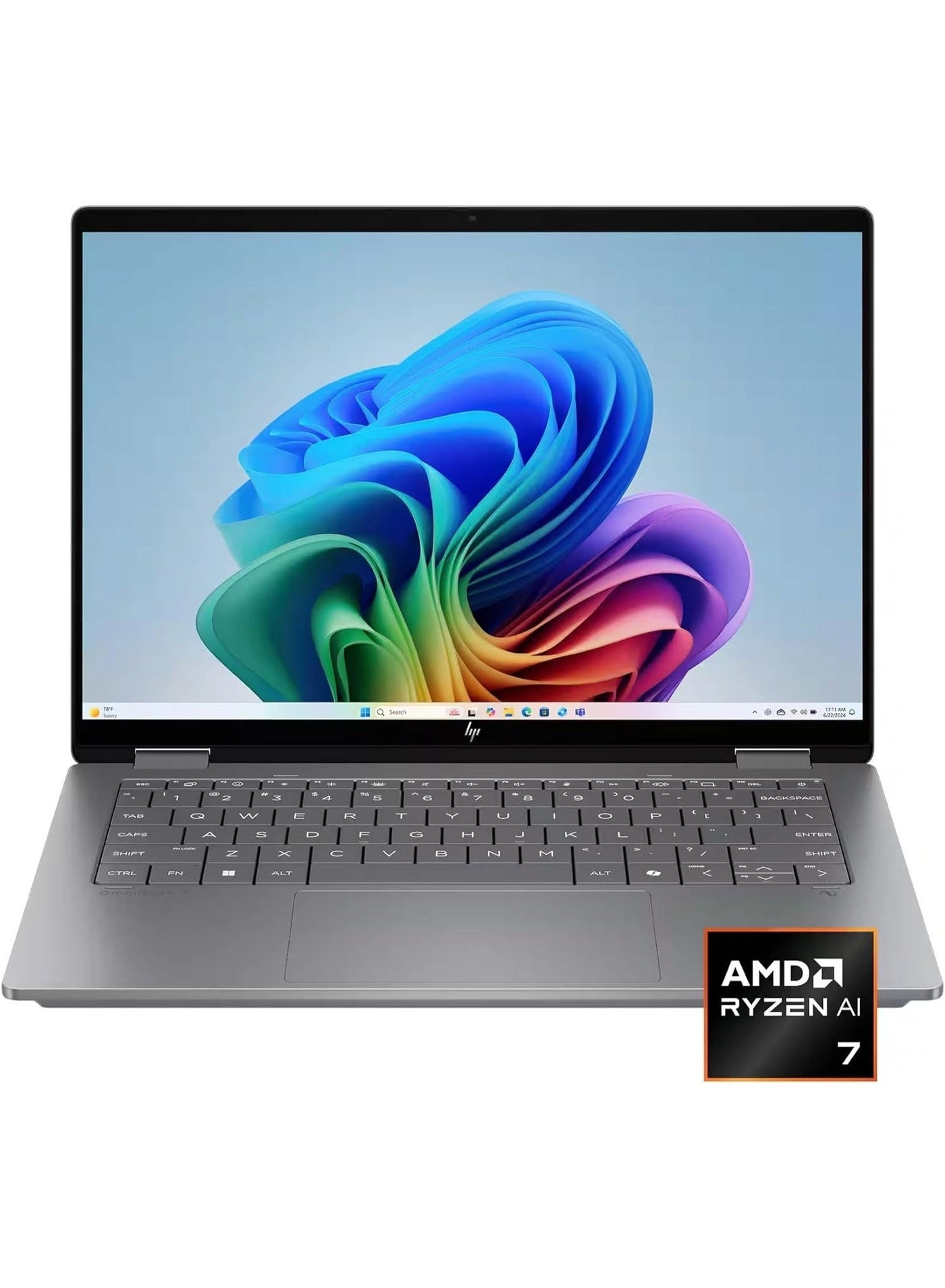 HP OmniBook X Flip - 14 in 4 TB 24 GB AMD Ryzen AI 7