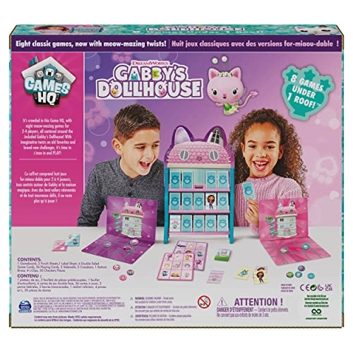 Gabby's Dollhouse Games HQ - 8-in-1