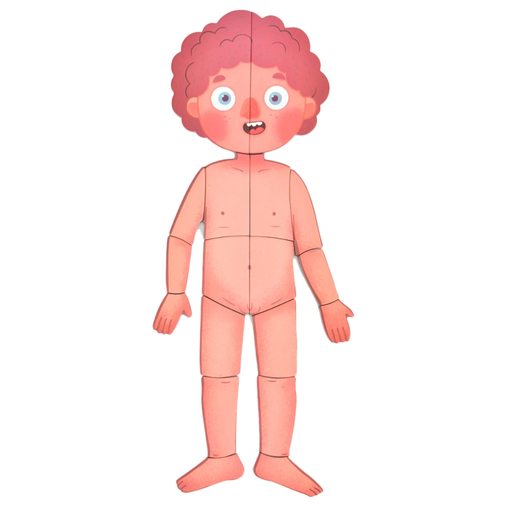 Body Magnetic Puzzle (TOP-CT7013) - 90 pcs