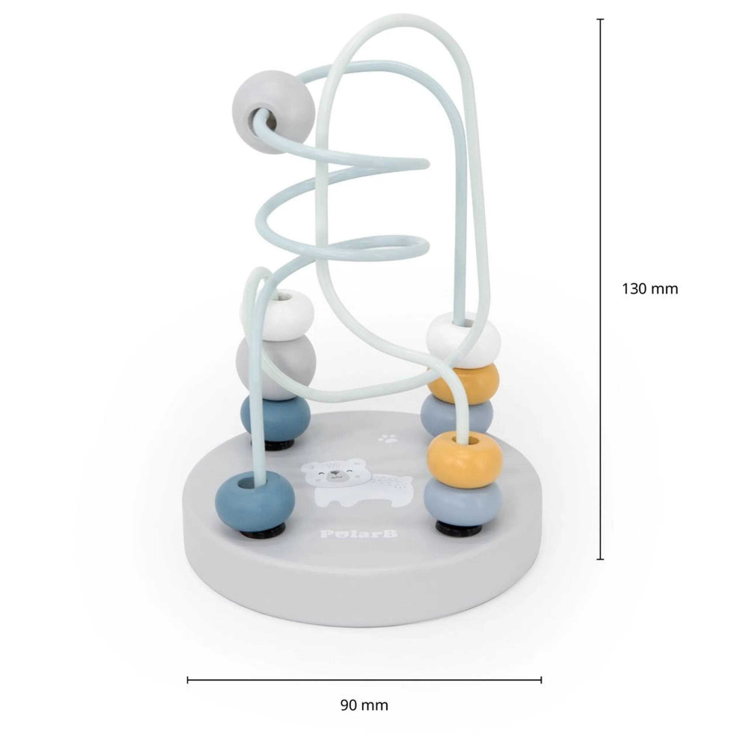 Wooden Bead Maze - 12 months+ 10 pieces