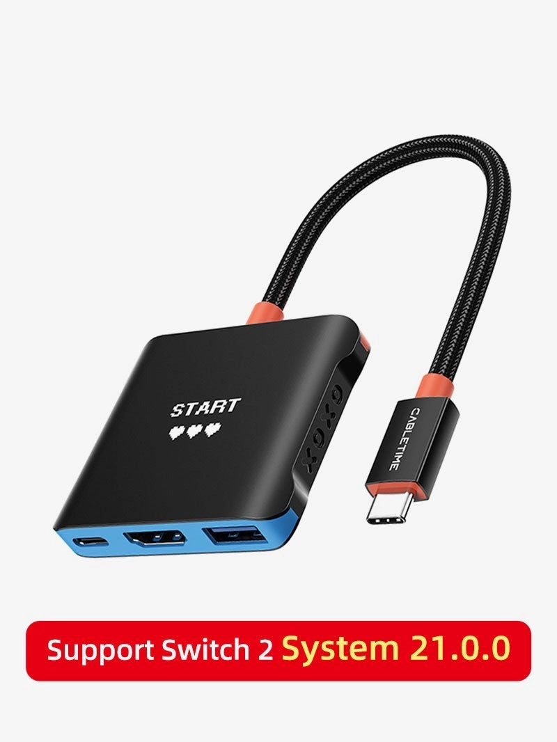 Cabletime 3-IN-1 SWITCH 2 DOCK