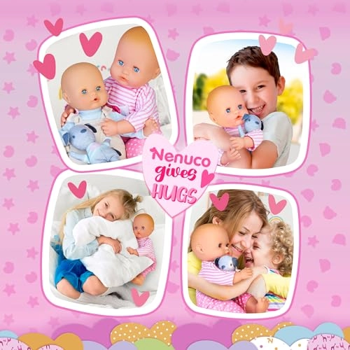 Mimoson Baby Doll - 42 cm soft body plush puppy Ages 3+