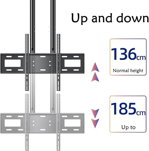 TV Ceiling Mount - 160kg 75-100 inch
