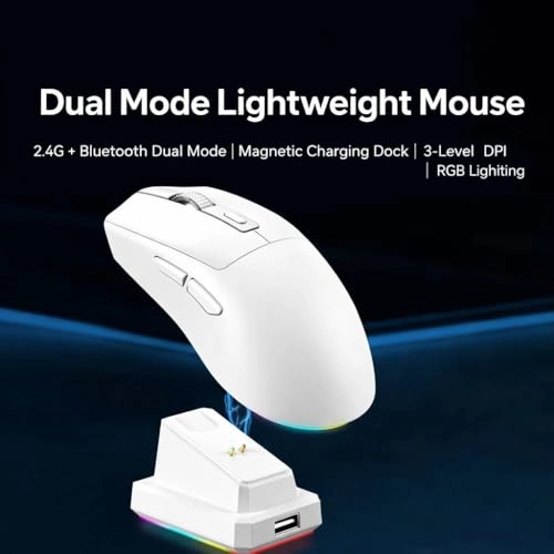 Wireless Gaming Mouse - Bluetooth 2.4G Wireless
