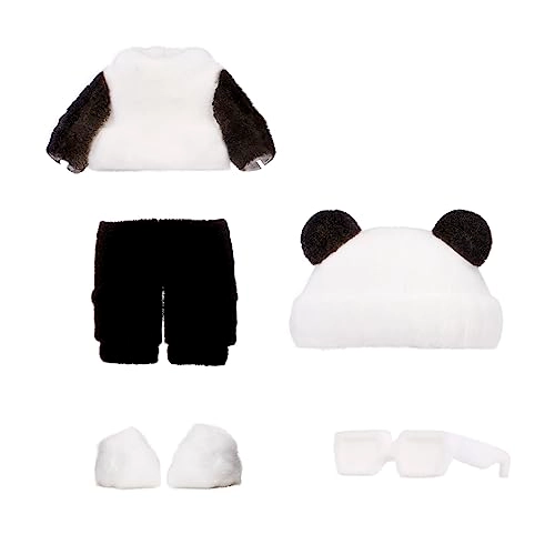 Peter Panda Posable Fashion Doll - 18 cm Flocked Body Ages 4+