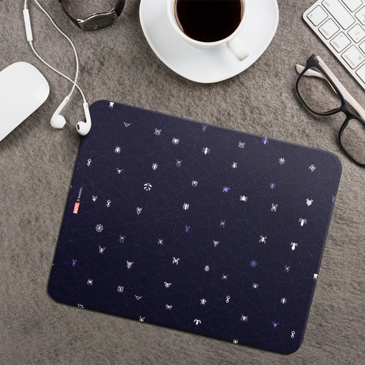 Spidey stars Neoprene Mouse Pad - 22x18 cm