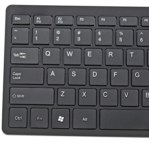 78 Key USB Wired Slim Mini Thin Compact Keyboard - QWERTY Wired