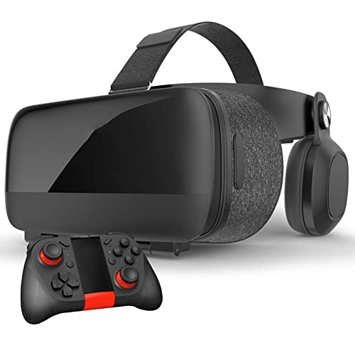 IGUGUWIBD - VR headset with controller compatible with 4.7-6.0 inch phones