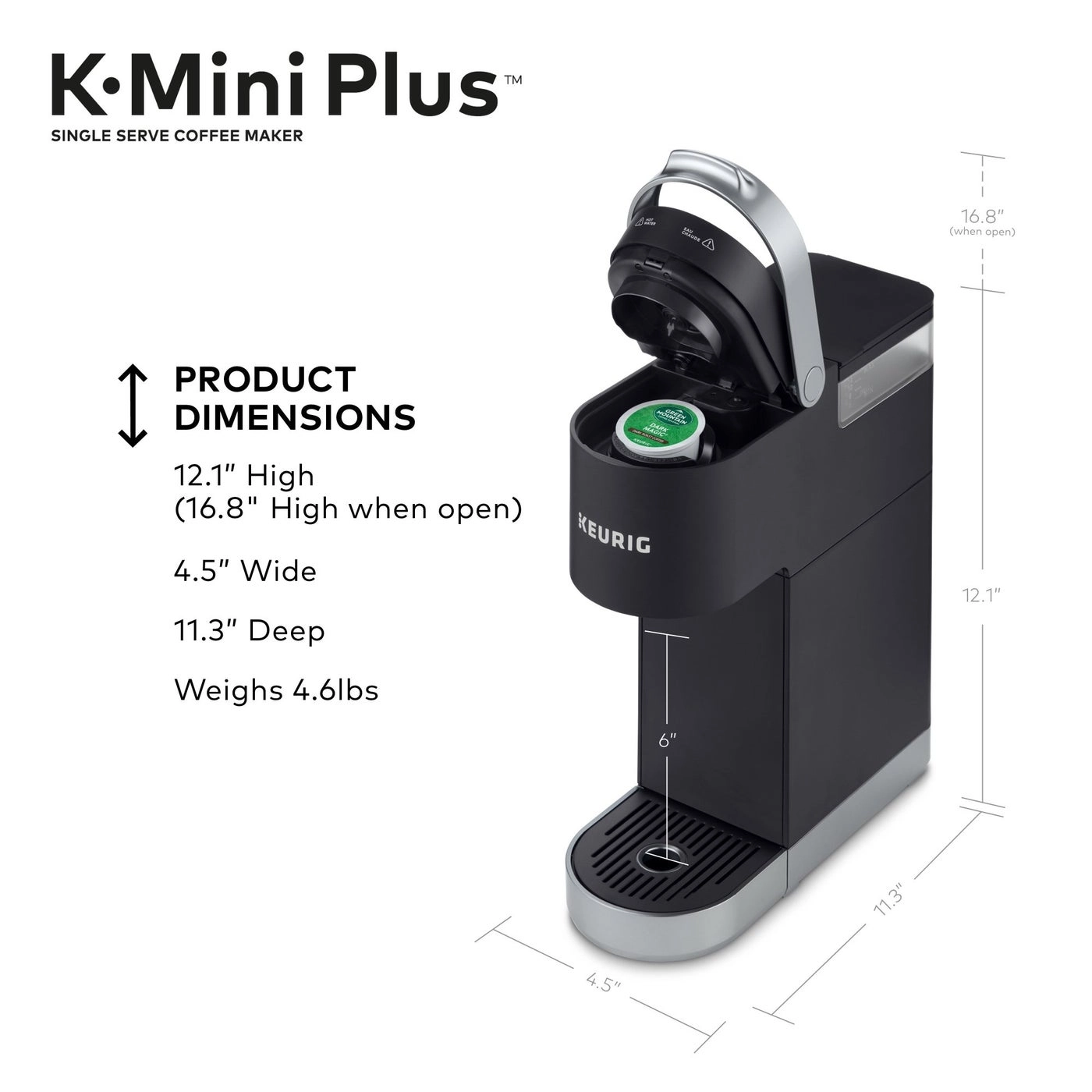 K-Mini Plus - Single Serve 6-12oz 9-Pod Storage