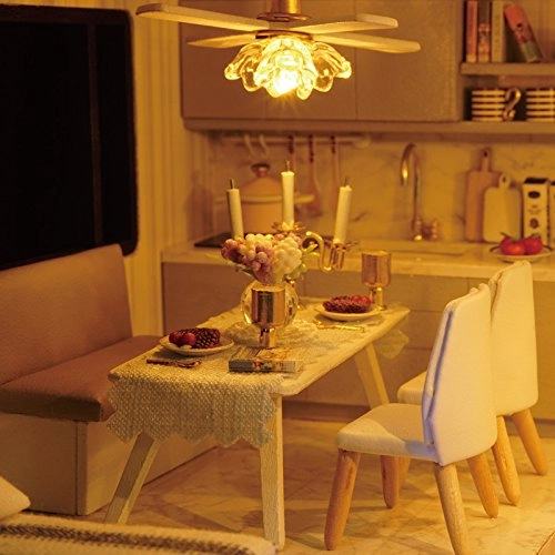 DIY Miniatures Dollhouse Kit - 1:24