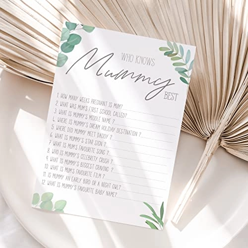 Baby shower Games - Adult 70.0 Count Bundle