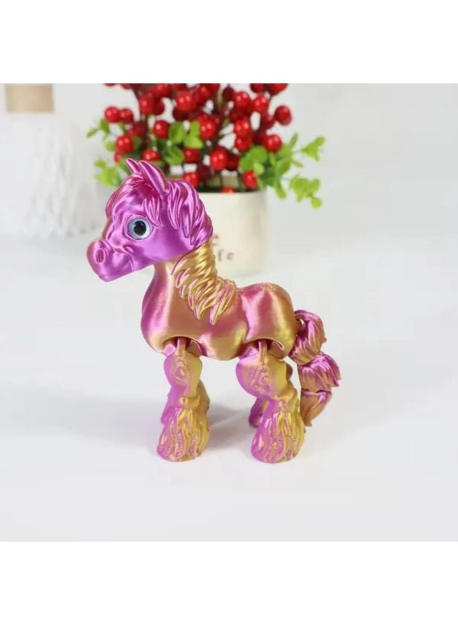 Pegasus Figurine - 3D-printed + Unicorn Figurine