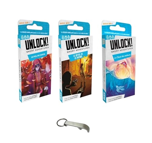 Unlock Short Adventures 3-in-1 Puzzle (BLU1644-BLU1646)