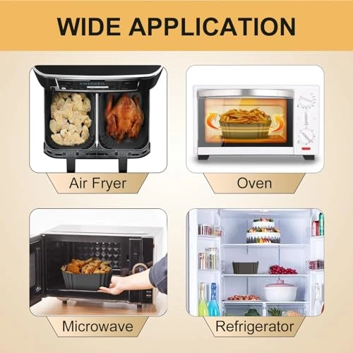 Silicone Air Fryer Liner - 2 Pack