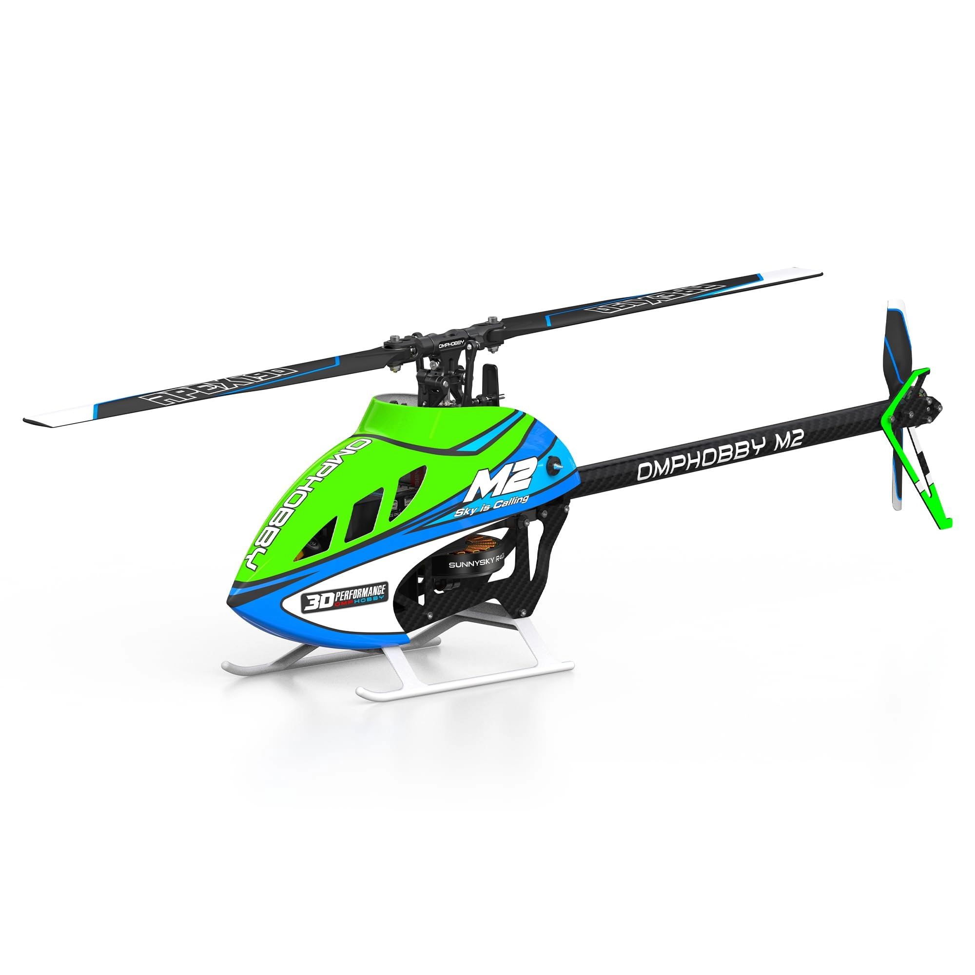 OMPHOBBY M2 V3 PRO - 6CH 3D Brushless 320g
