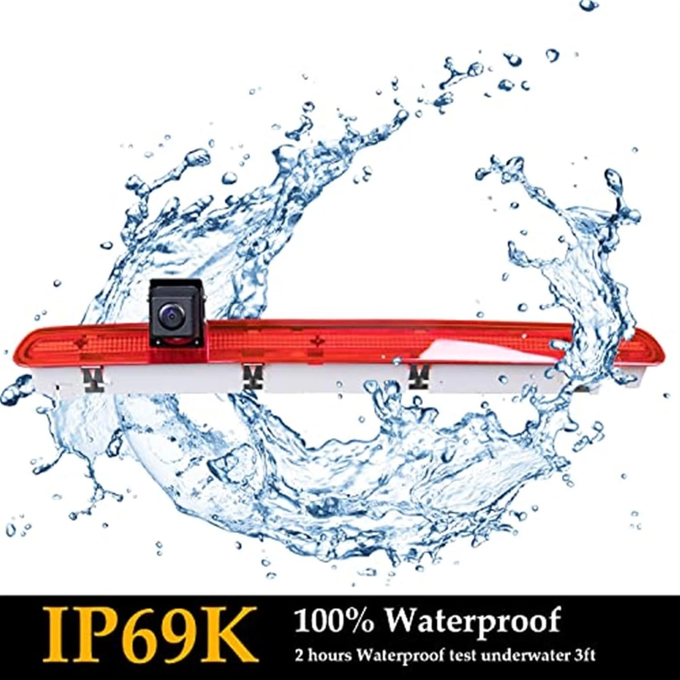 Brake Light Camera - Night vision HD 720P