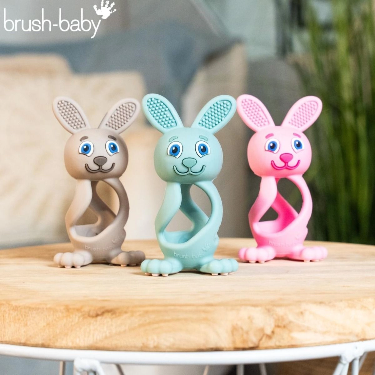 Bobbie Bunny Teether - food-grade silicone