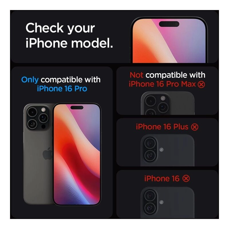 HD Privacy Screen Protector for iPhone 16 Pro