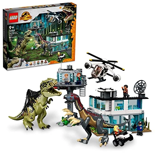 Jurassic World Giganotosaurus & Therizinosaurus Attack (76949)