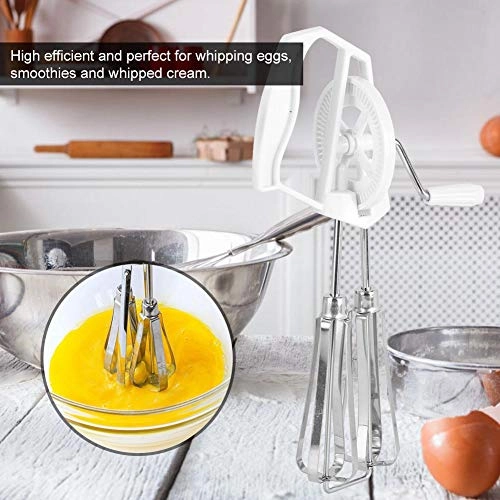 Eggbeater - Small White Stainless Steel