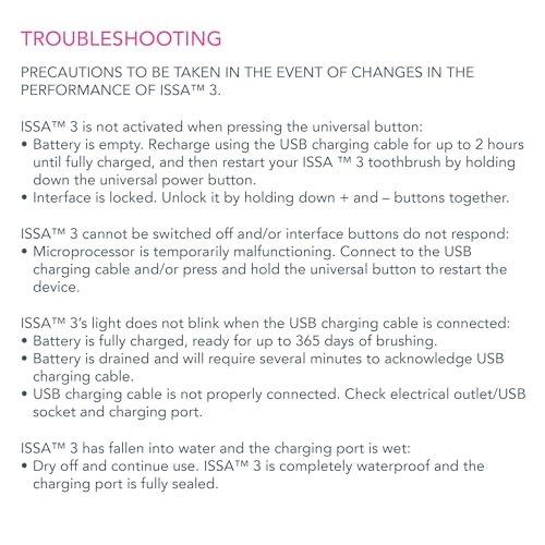 ISSA 3 - Electric Sonic Toothbrush