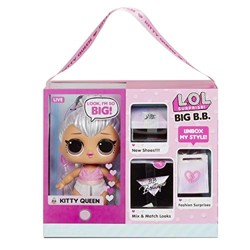 Kitty Queen Large Doll - 11" Plastic