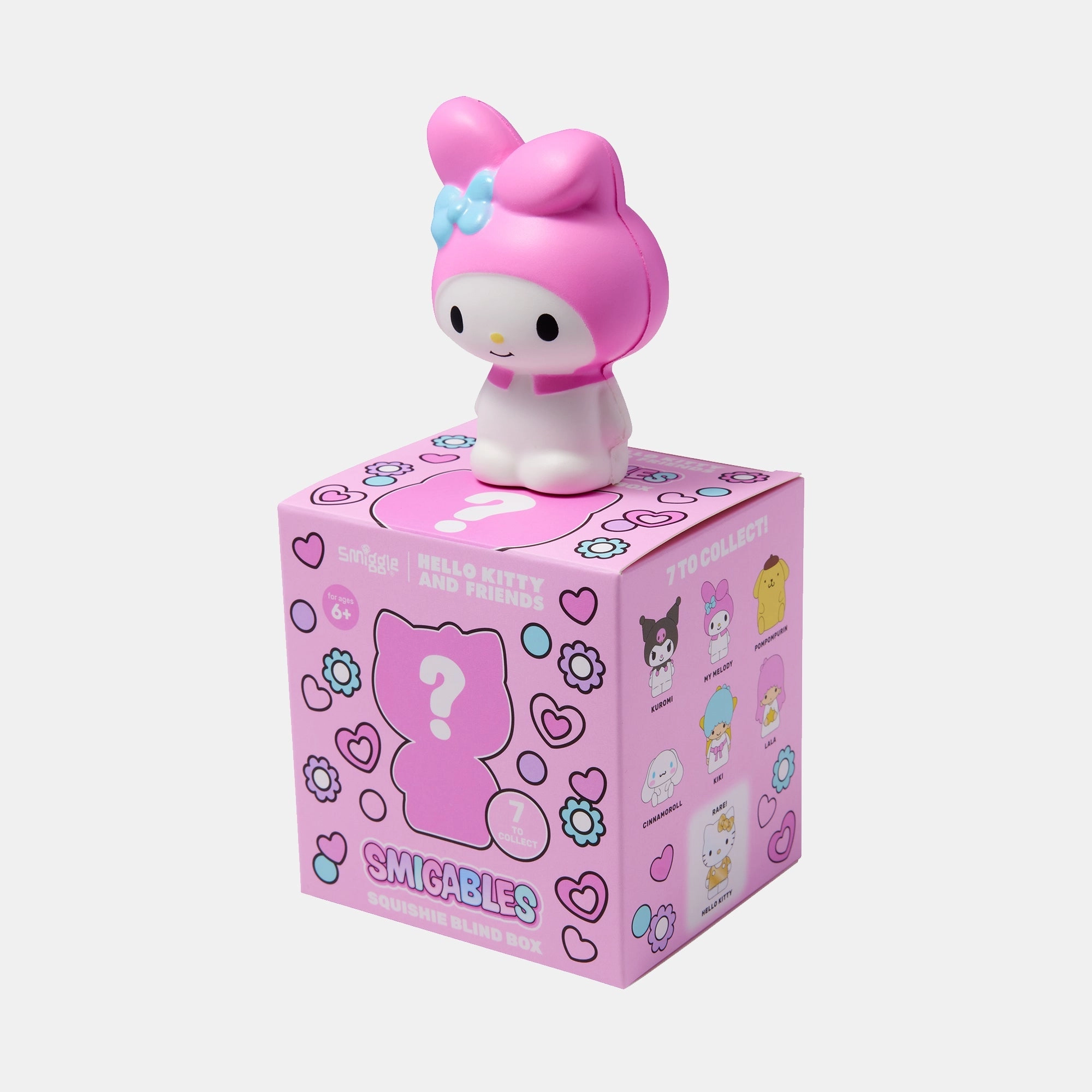 Hello Kitty & Friends Squishie Blind Box - 7 pcs