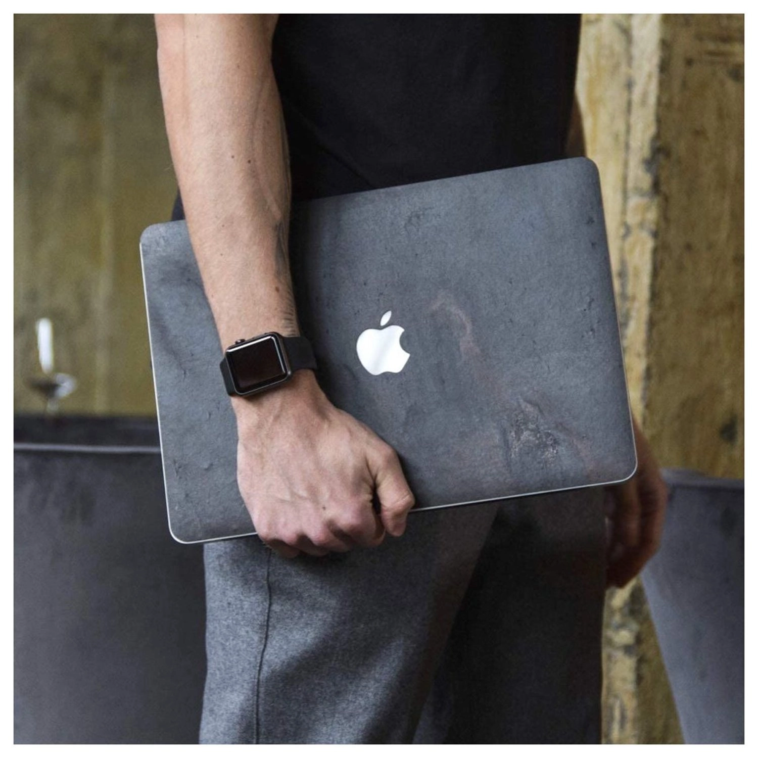 EcoSkin Stone Case for MacBook Pro 13-Inch (2016-2019) and MacBook Air 13-Inch (2018-2020)