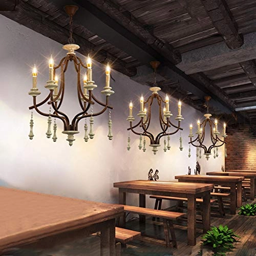 E14 Elegant Vintage Adjustable Chandeliers